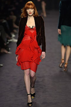 Saint Laurent fashion show for Autumn/Winter 2003