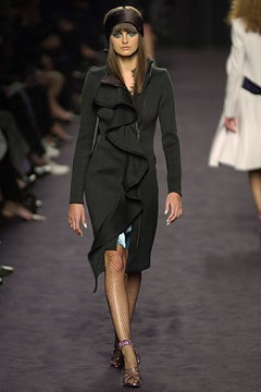 Saint Laurent fashion show for Autumn/Winter 2003