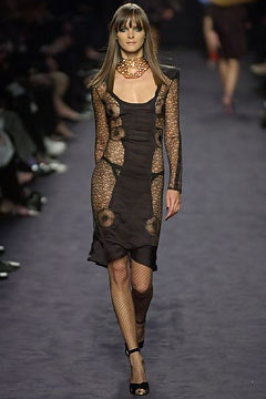 Saint Laurent fashion show for Autumn/Winter 2003