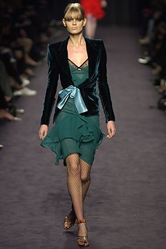 Saint Laurent fashion show for Autumn/Winter 2003