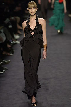 Saint Laurent fashion show for Autumn/Winter 2003