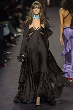 Saint Laurent fashion show for Autumn/Winter 2003