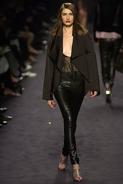 Saint Laurent fashion show for Autumn/Winter 2003