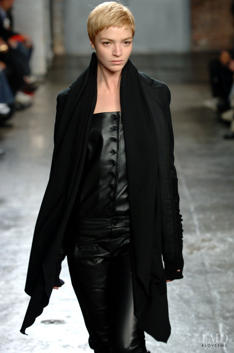 Mariacarla Boscono featured in  the Karl Lagerfeld fashion show for Autumn/Winter 2006