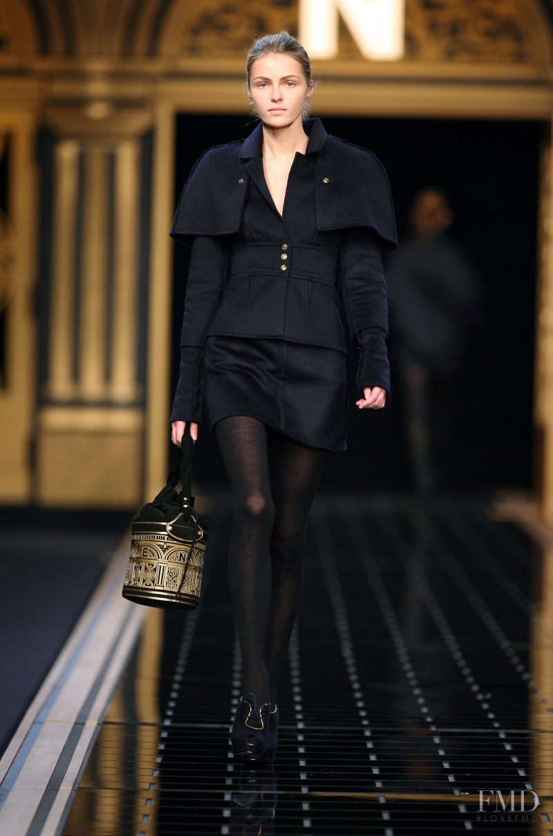 Valentina Zelyaeva featured in  the Fendi fashion show for Autumn/Winter 2006
