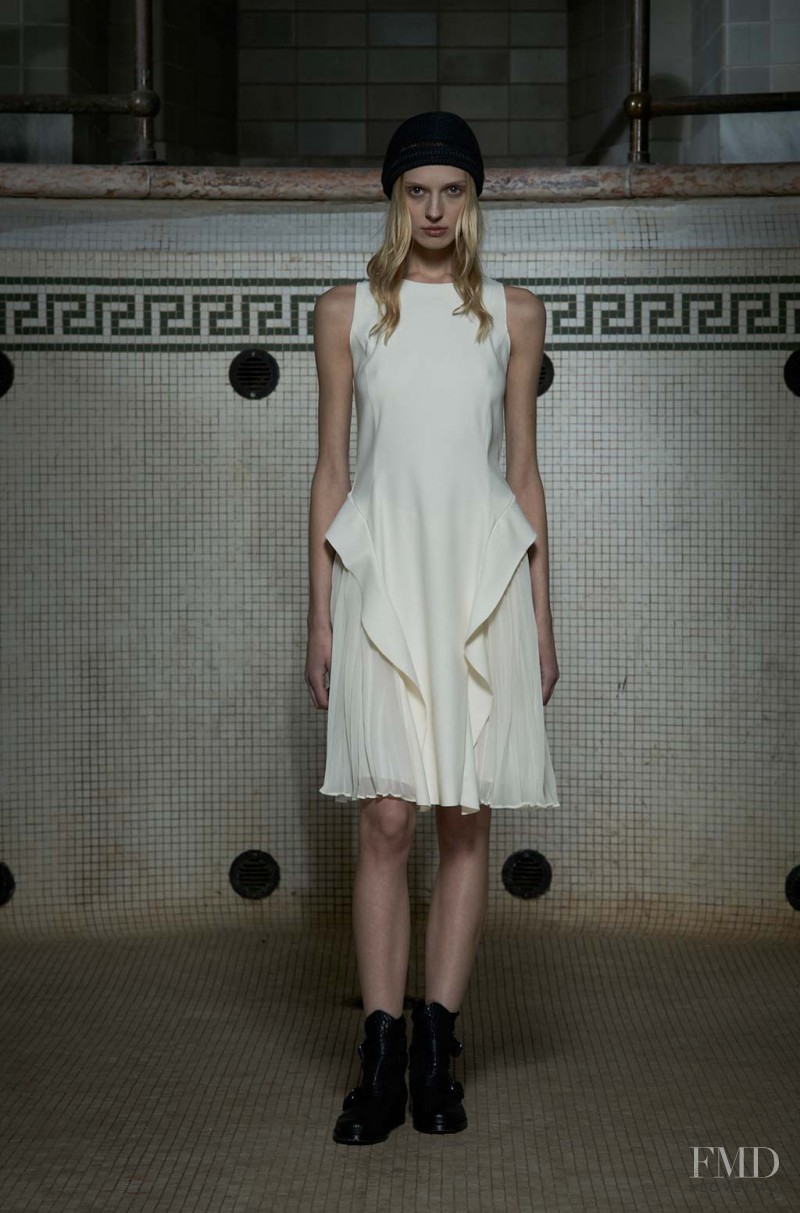 Olga Sherer featured in  the Philosophy di Lorenzo Serafini fashion show for Pre-Fall 2013