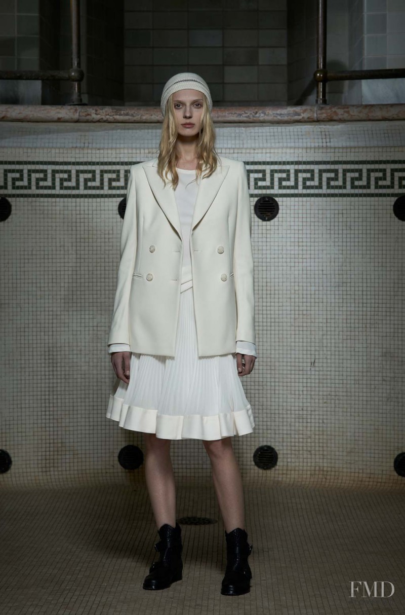 Olga Sherer featured in  the Philosophy di Lorenzo Serafini fashion show for Pre-Fall 2013