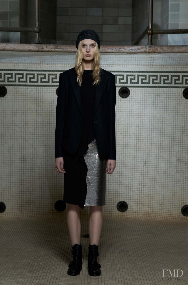 Olga Sherer featured in  the Philosophy di Lorenzo Serafini fashion show for Pre-Fall 2013