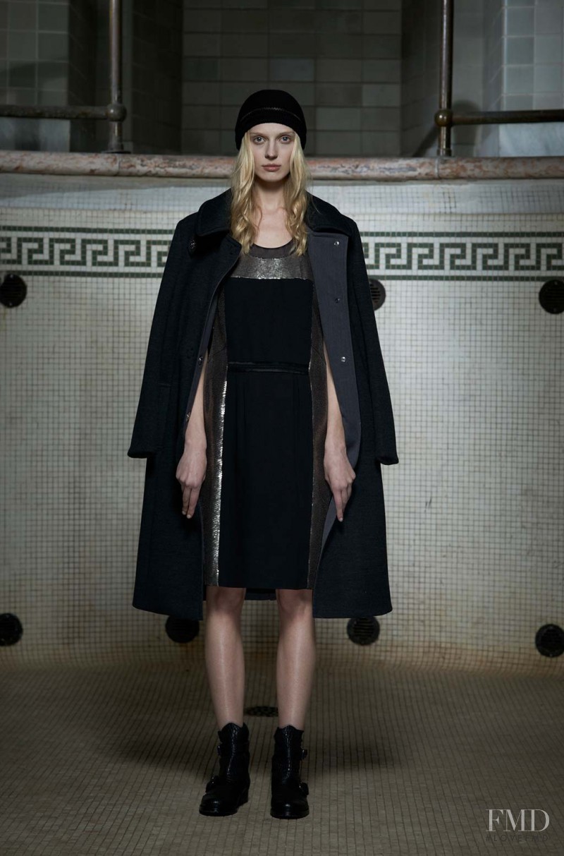 Olga Sherer featured in  the Philosophy di Lorenzo Serafini fashion show for Pre-Fall 2013