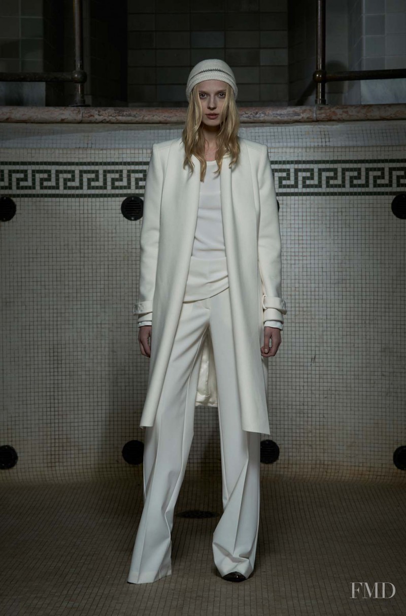 Olga Sherer featured in  the Philosophy di Lorenzo Serafini fashion show for Pre-Fall 2013