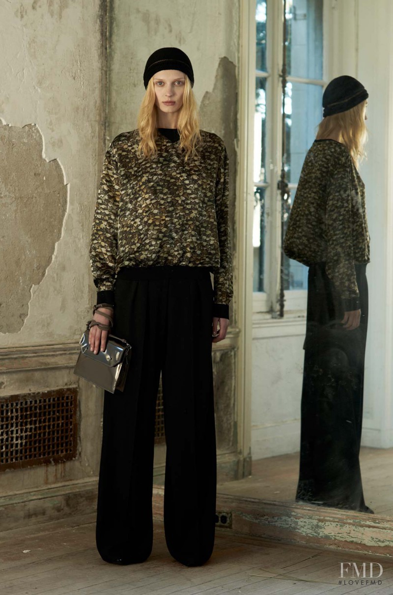 Olga Sherer featured in  the Philosophy di Lorenzo Serafini fashion show for Pre-Fall 2013