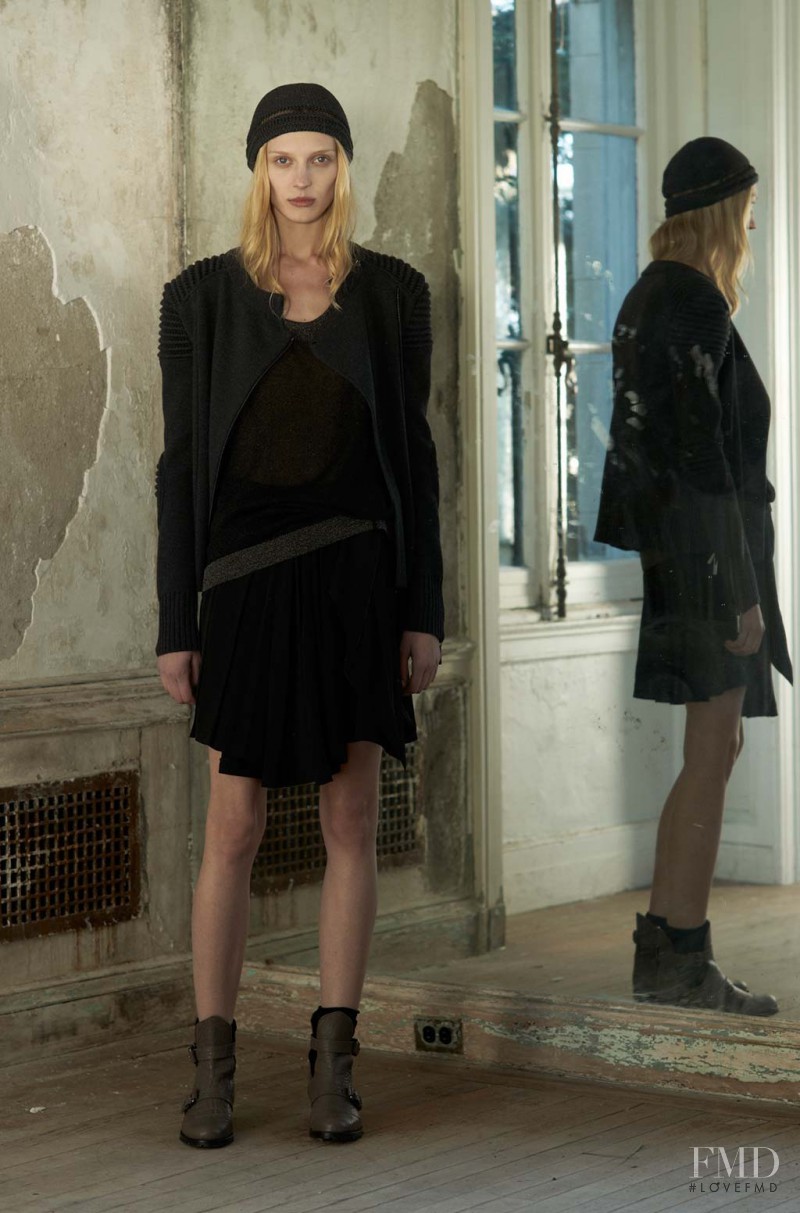 Olga Sherer featured in  the Philosophy di Lorenzo Serafini fashion show for Pre-Fall 2013