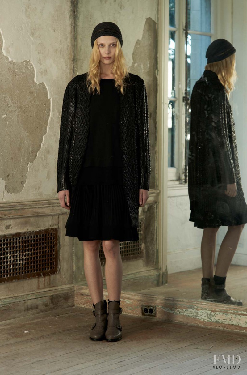 Olga Sherer featured in  the Philosophy di Lorenzo Serafini fashion show for Pre-Fall 2013