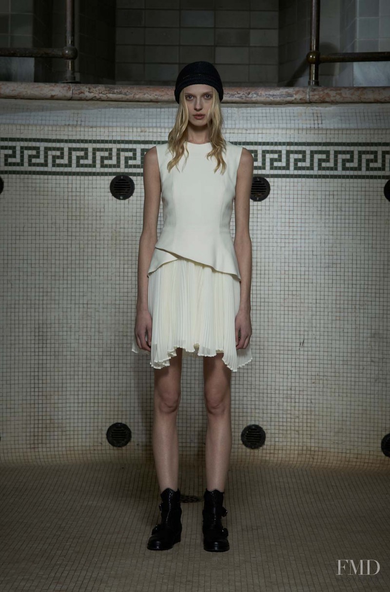 Olga Sherer featured in  the Philosophy di Lorenzo Serafini fashion show for Pre-Fall 2013