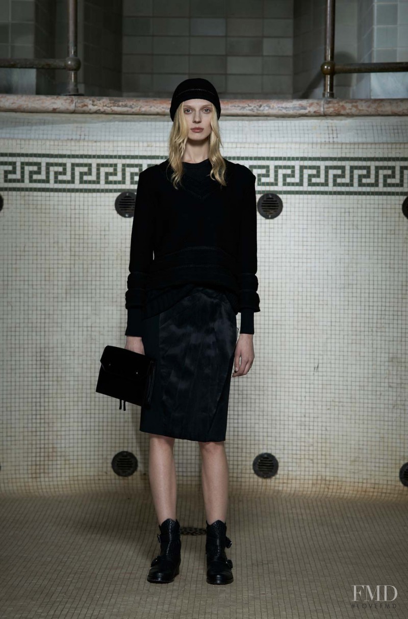 Olga Sherer featured in  the Philosophy di Lorenzo Serafini fashion show for Pre-Fall 2013