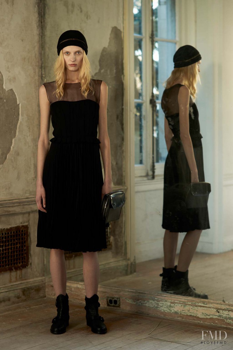 Olga Sherer featured in  the Philosophy di Lorenzo Serafini fashion show for Pre-Fall 2013