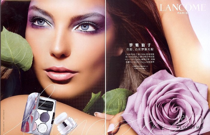 Daria Werbowy featured in  the Lancome Enchantress  advertisement for Spring/Summer 2006