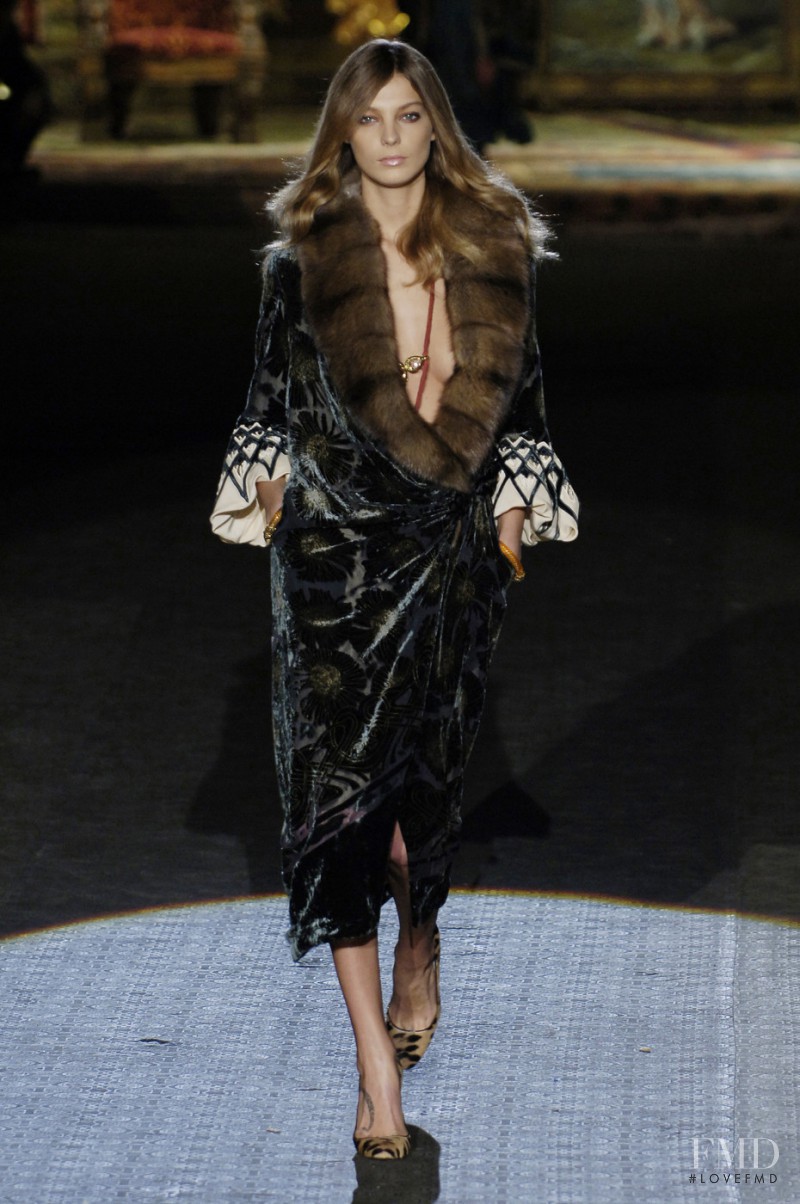 Daria Werbowy featured in  the Roberto Cavalli fashion show for Autumn/Winter 2006