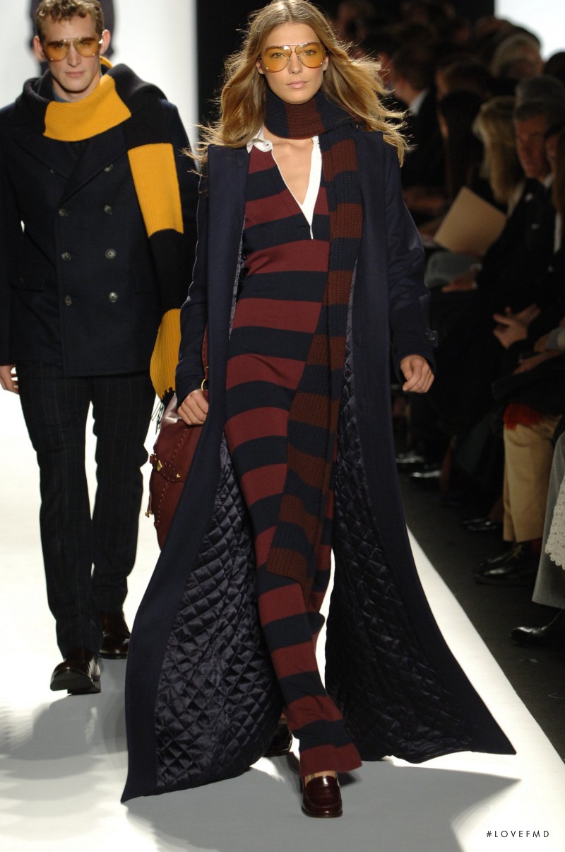 Daria Werbowy featured in  the Michael Kors Collection fashion show for Autumn/Winter 2006