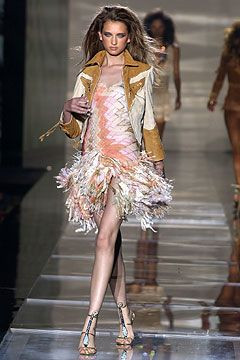 Roberto Cavalli fashion show for Spring/Summer 2004