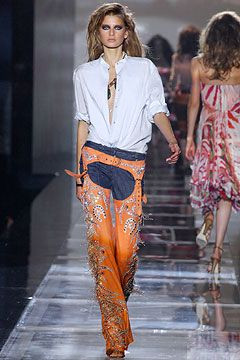 Roberto Cavalli fashion show for Spring/Summer 2004