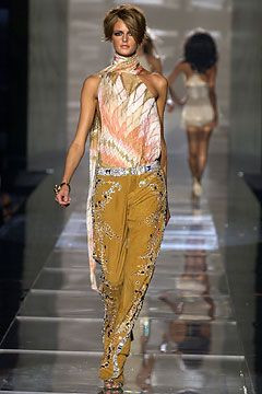 Roberto Cavalli fashion show for Spring/Summer 2004