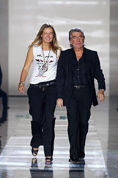 Roberto Cavalli fashion show for Spring/Summer 2004