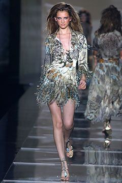 Roberto Cavalli fashion show for Spring/Summer 2004