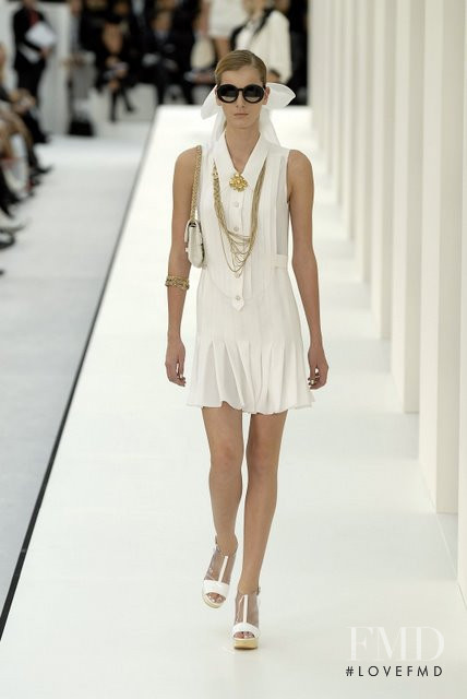 Denisa Dvorakova featured in  the Chanel fashion show for Spring/Summer 2007