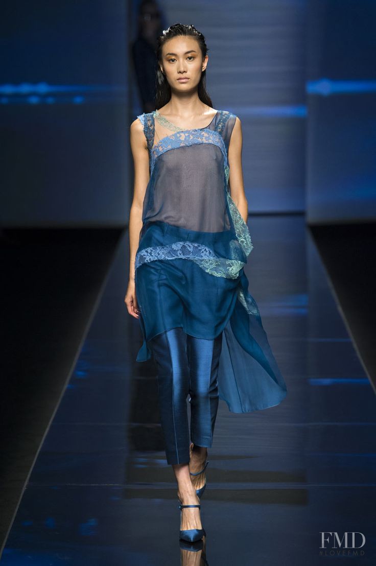 Alberta Ferretti fashion show for Spring/Summer 2013