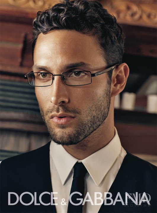 Noah Mills featured in  the Dolce & Gabbana advertisement for Winter 2011