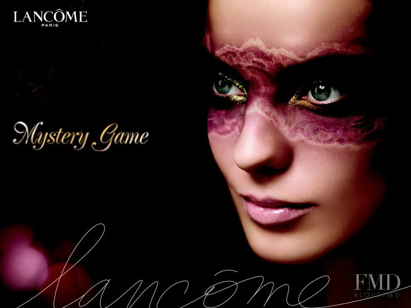 Daria Werbowy featured in  the Lancome  Mystery Game  advertisement for Fall 2007