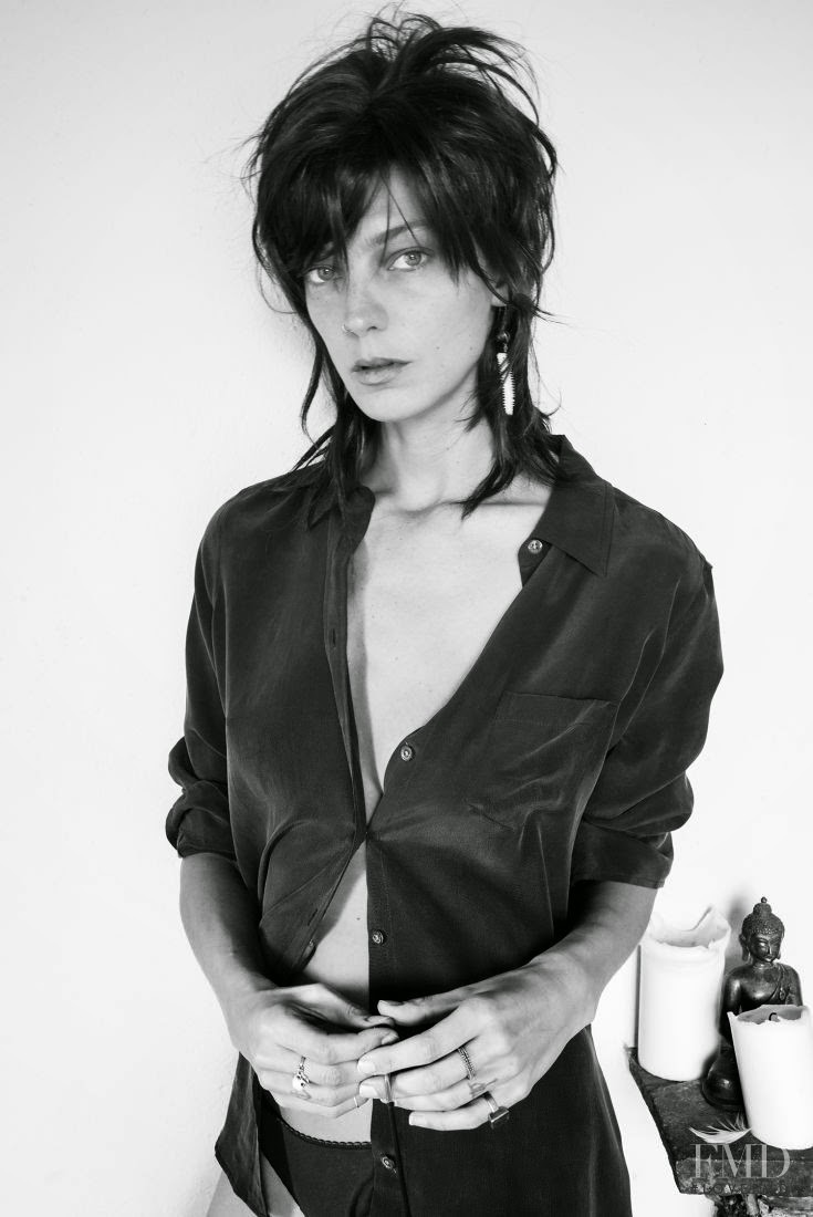 Daria Werbowy featured in  the Equipment advertisement for Autumn/Winter 2014