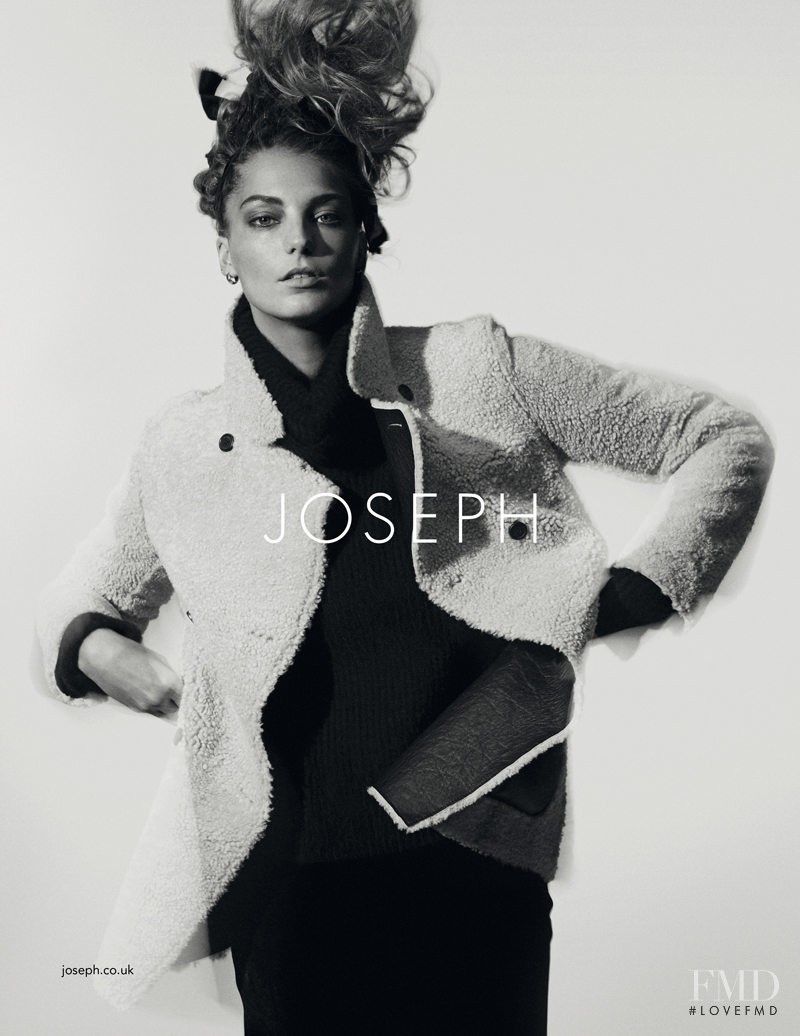 Daria Werbowy featured in  the Joseph advertisement for Autumn/Winter 2011