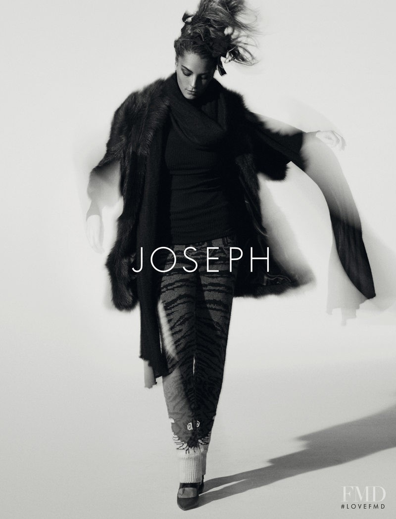 Daria Werbowy featured in  the Joseph advertisement for Autumn/Winter 2011