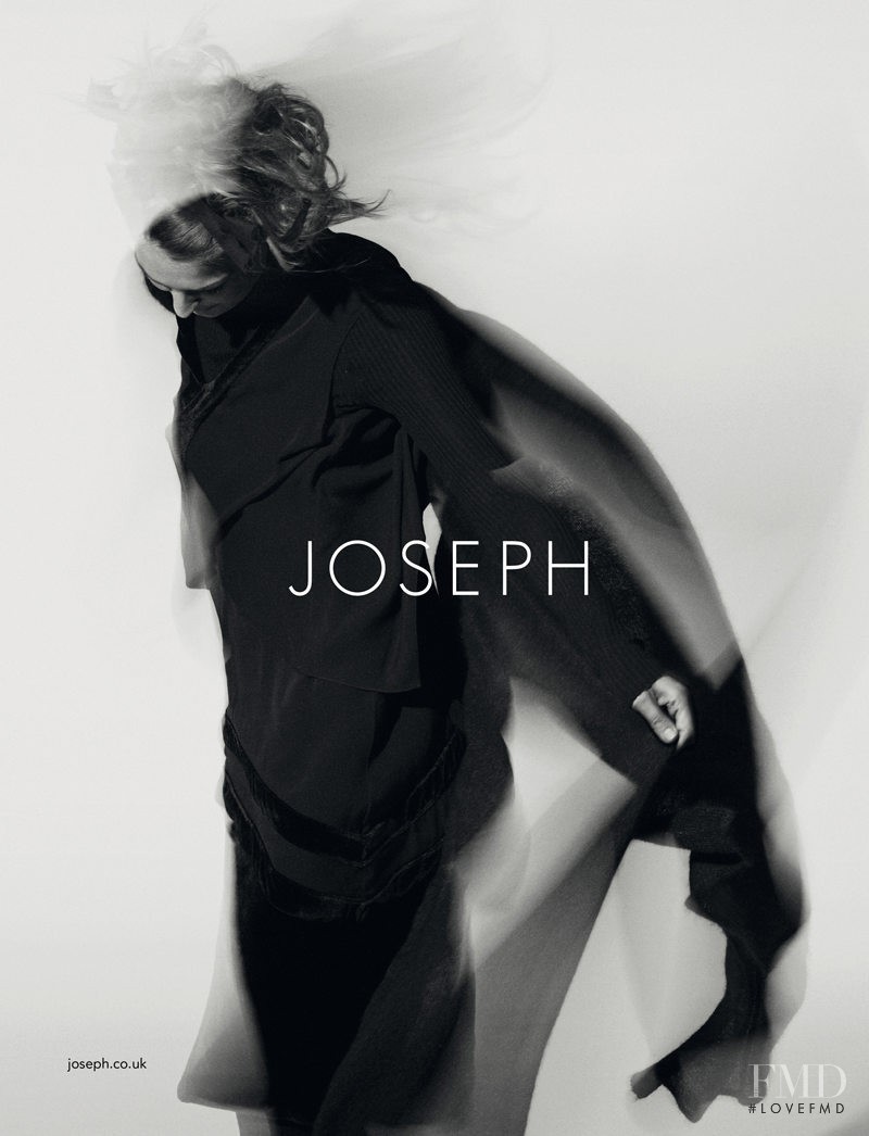 Daria Werbowy featured in  the Joseph advertisement for Autumn/Winter 2011