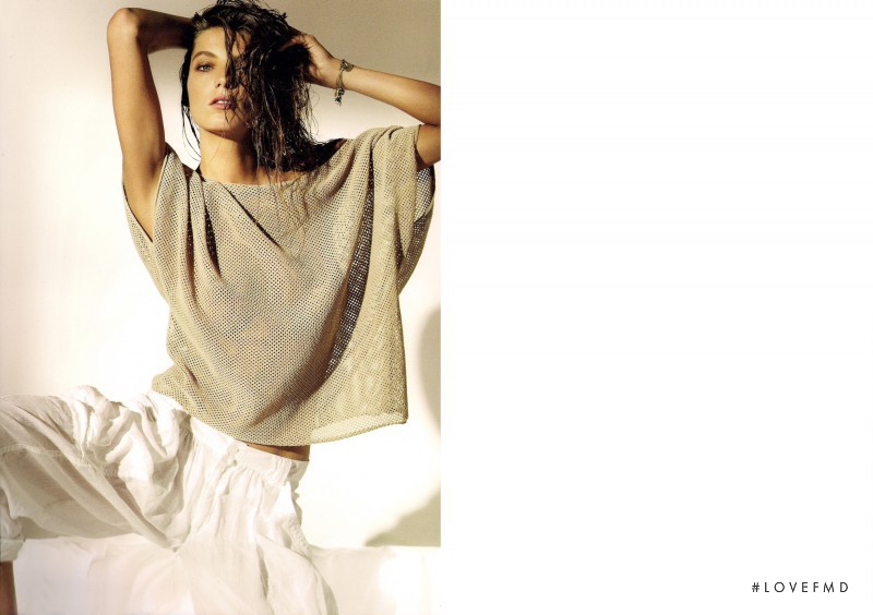 Daria Werbowy featured in  the Stefanel advertisement for Spring/Summer 2010