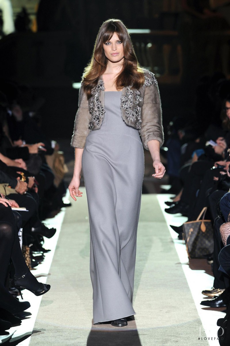 Alessia Piovan featured in  the Alberta Ferretti Limited Edition  fashion show for Spring/Summer 2011