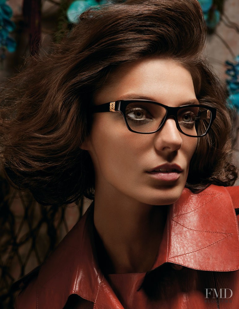 Daria Werbowy featured in  the Loewe advertisement for Spring/Summer 2010