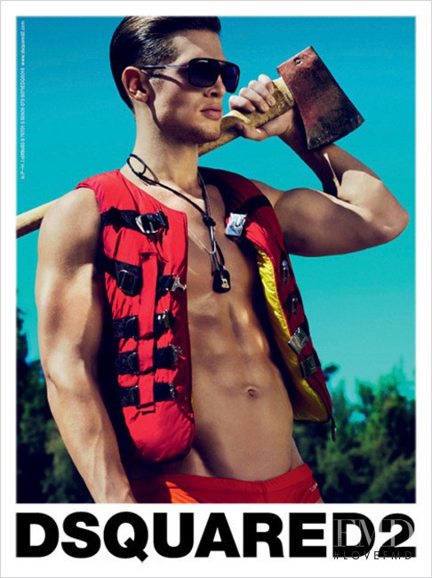 DSquared2 advertisement for Spring/Summer 2010