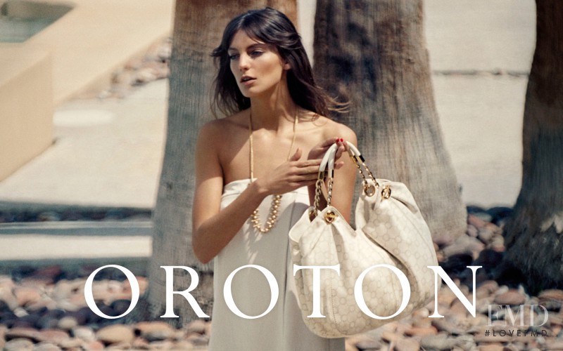 Daria Werbowy featured in  the Oroton advertisement for Spring/Summer 2010