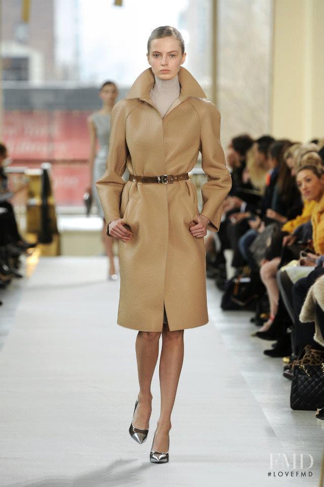 Aleksandra Marczyk featured in  the Philosophy di Lorenzo Serafini fashion show for Autumn/Winter 2012