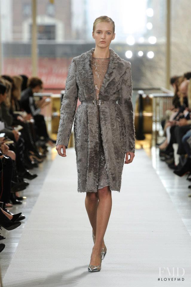 Daria Strokous featured in  the Philosophy di Lorenzo Serafini fashion show for Autumn/Winter 2012