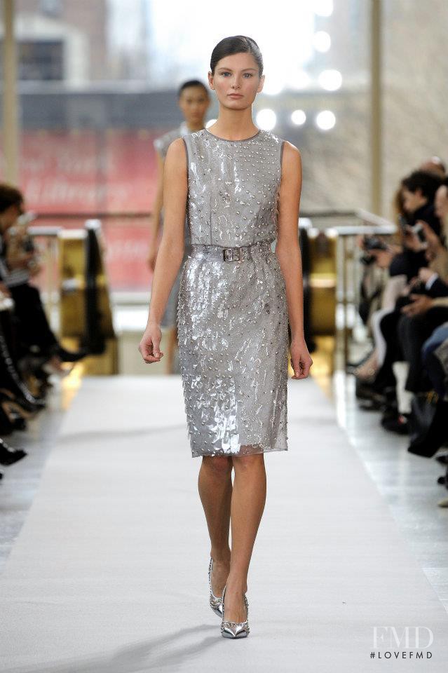 Ava Smith featured in  the Philosophy di Lorenzo Serafini fashion show for Autumn/Winter 2012