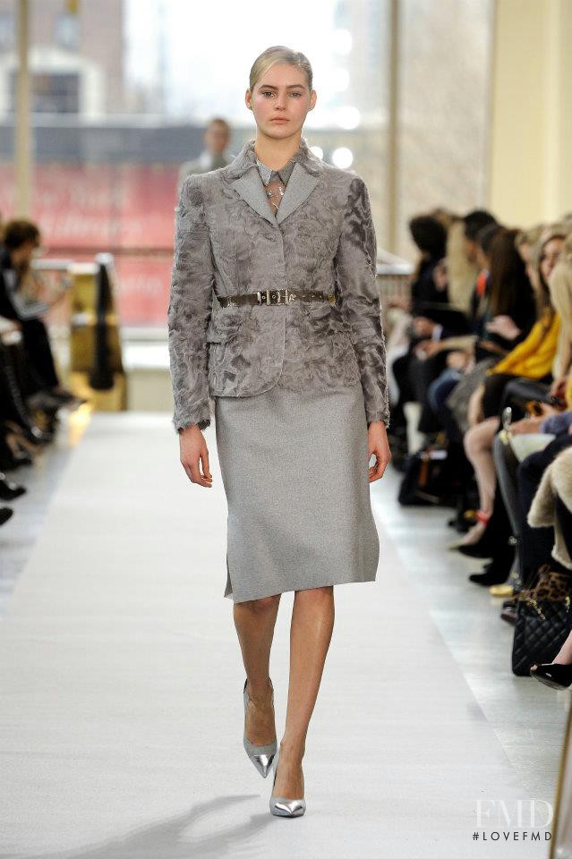 Julia Ivanyuk featured in  the Philosophy di Lorenzo Serafini fashion show for Autumn/Winter 2012