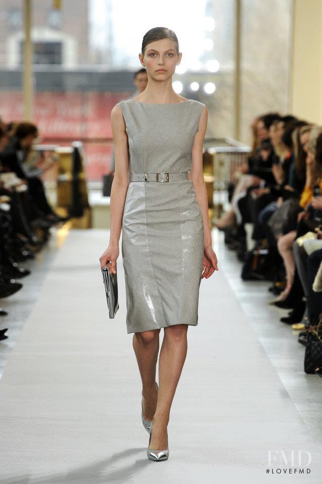 Karlina Caune featured in  the Philosophy di Lorenzo Serafini fashion show for Autumn/Winter 2012