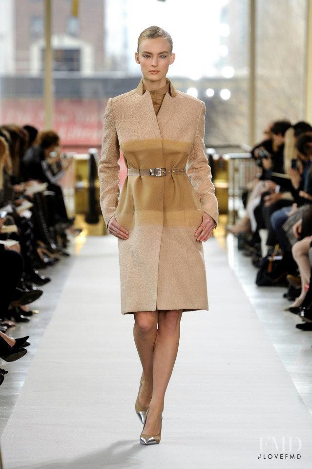 Ymre Stiekema featured in  the Philosophy di Lorenzo Serafini fashion show for Autumn/Winter 2012