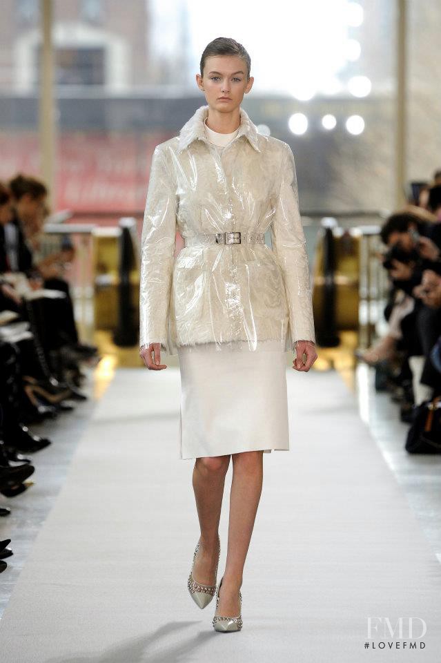 Andie Arthur featured in  the Philosophy di Lorenzo Serafini fashion show for Autumn/Winter 2012