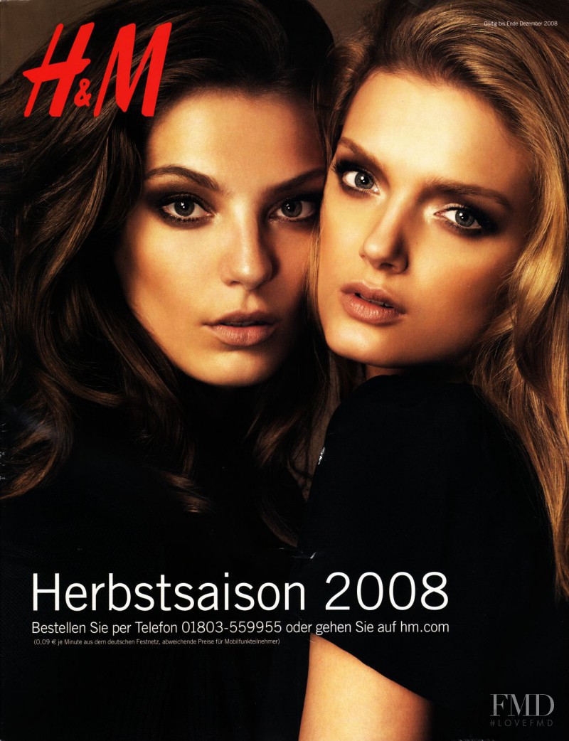 Daria Strokous featured in  the H&M lookbook for Fall 2008