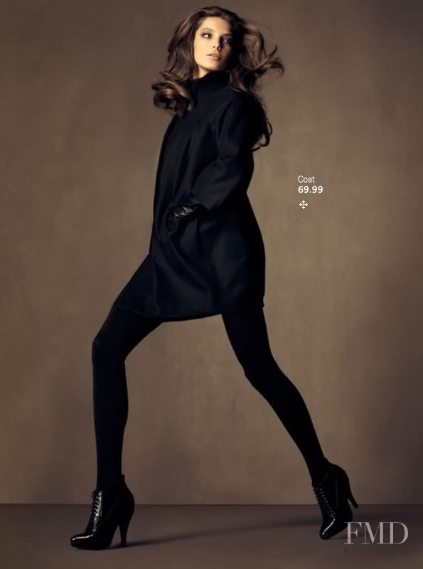 Daria Werbowy featured in  the H&M lookbook for Fall 2008